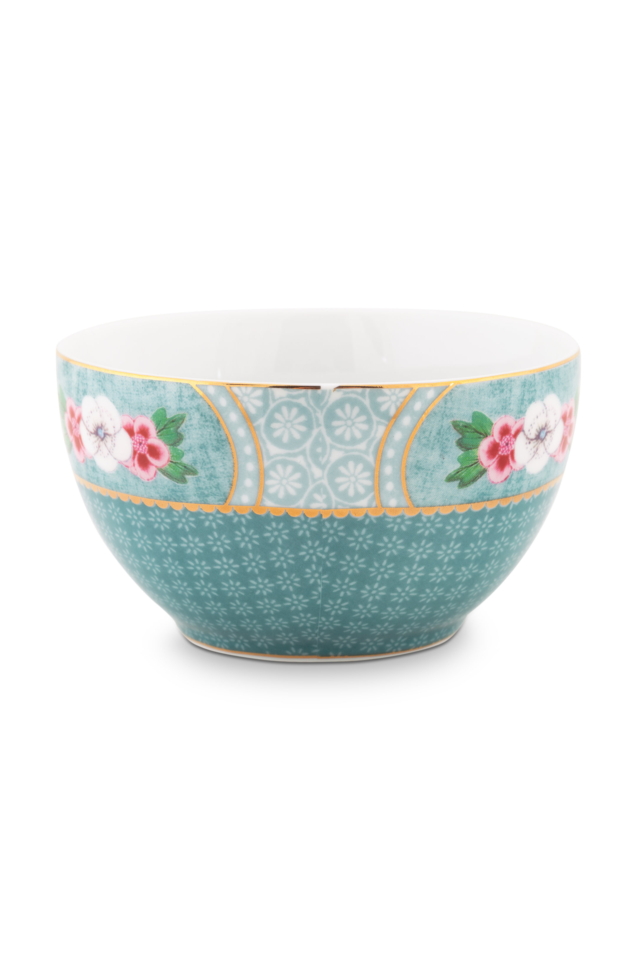 Pip Studio Blushing Birds Bowl Star Flower Blue (9.5cm)